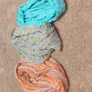 3 Infinity Scarves- Bundle and make an offer